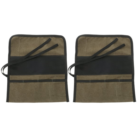 WSTEER 2pcs Tool Roll Electrician Tool Bag Repair Tool Organizer Electrician Accessory