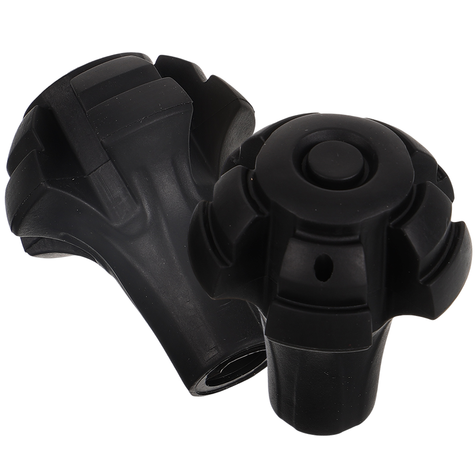 WSTEER 2pcs Walking Stick Tips Trekking Pole Tips Replacement Hiking