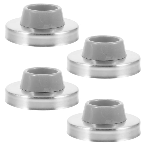 WSTEER 4pcs Wall Door Stoppers Door Wall Protectors Wall Mounted Door Bumpers Door Stops