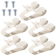 thumbnail image 1 of WSTEER 5 Sets Tool Belt Hook Clips Steel Clips Multifunction Driver Belt Clips with Screws, 1 of 6