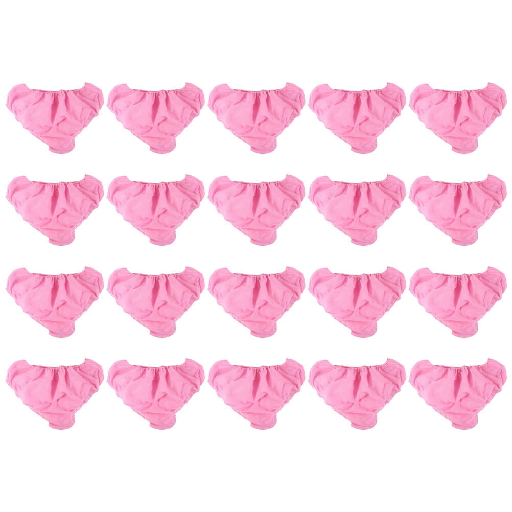 WSTEER 50pcs Breathable Disposable Knickers Disposable Underpants Disposable Underwear
