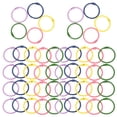 thumbnail image 1 of WSTEER 50pcs Loose Binder Rings Loose Leaf Rings for Art and Crafts Scrapbook Book Binder DIY, 1 of 6