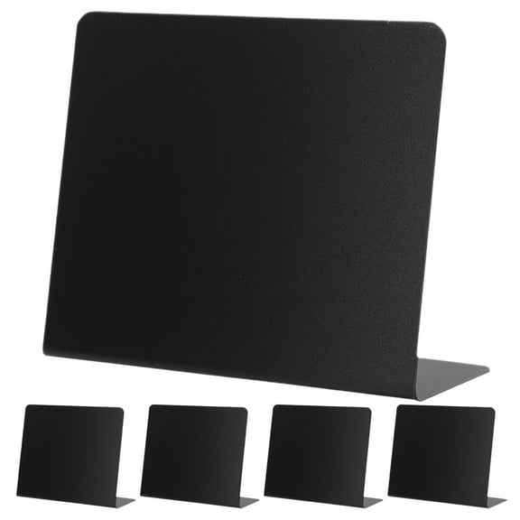 5 Pieces Mini Chalkboard Signs for Writing Erasable Memo Boards Labels Message Boards