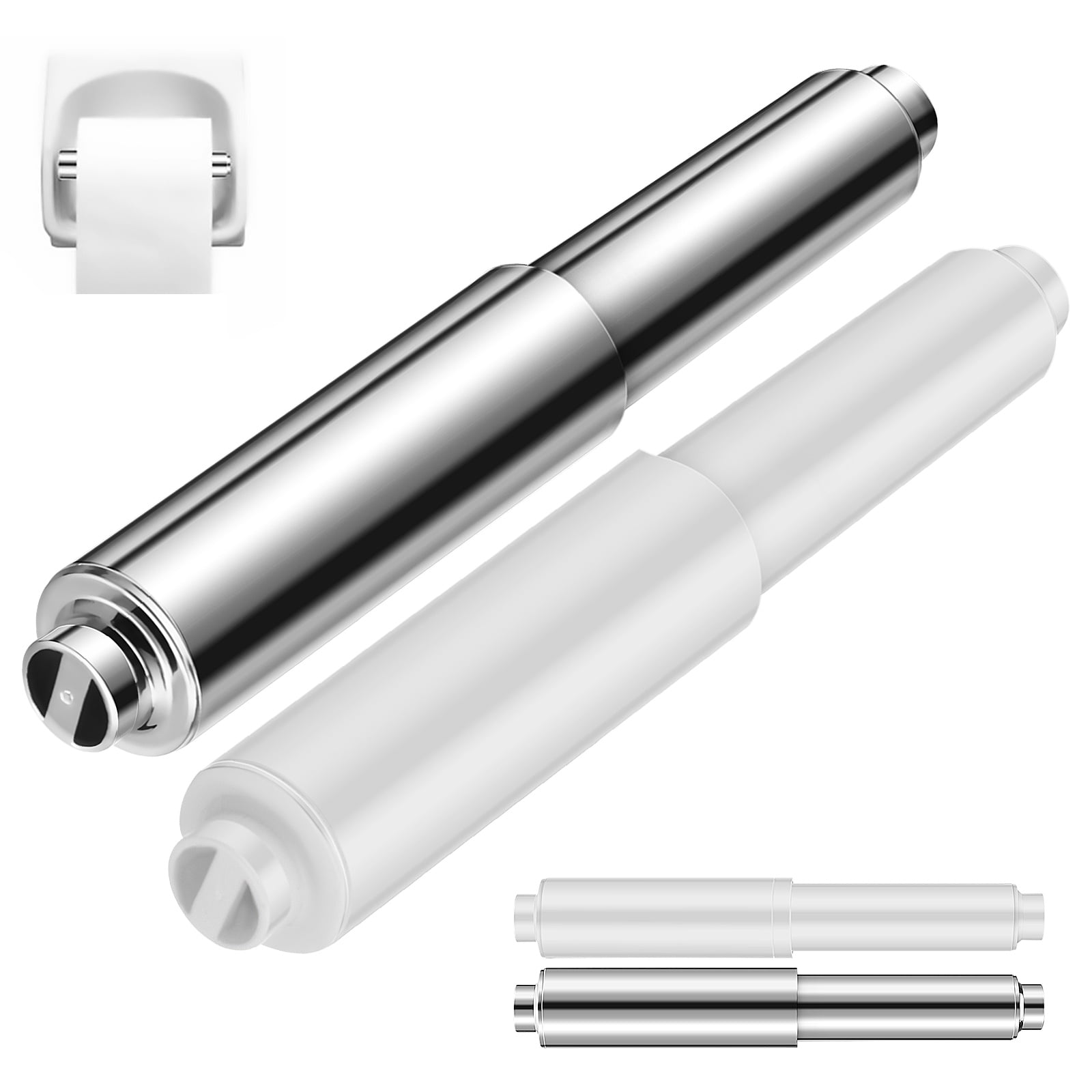 WSTEER 6 Pcs Toilet Paper Spring Holder Toilet Tissue Holder Toilet