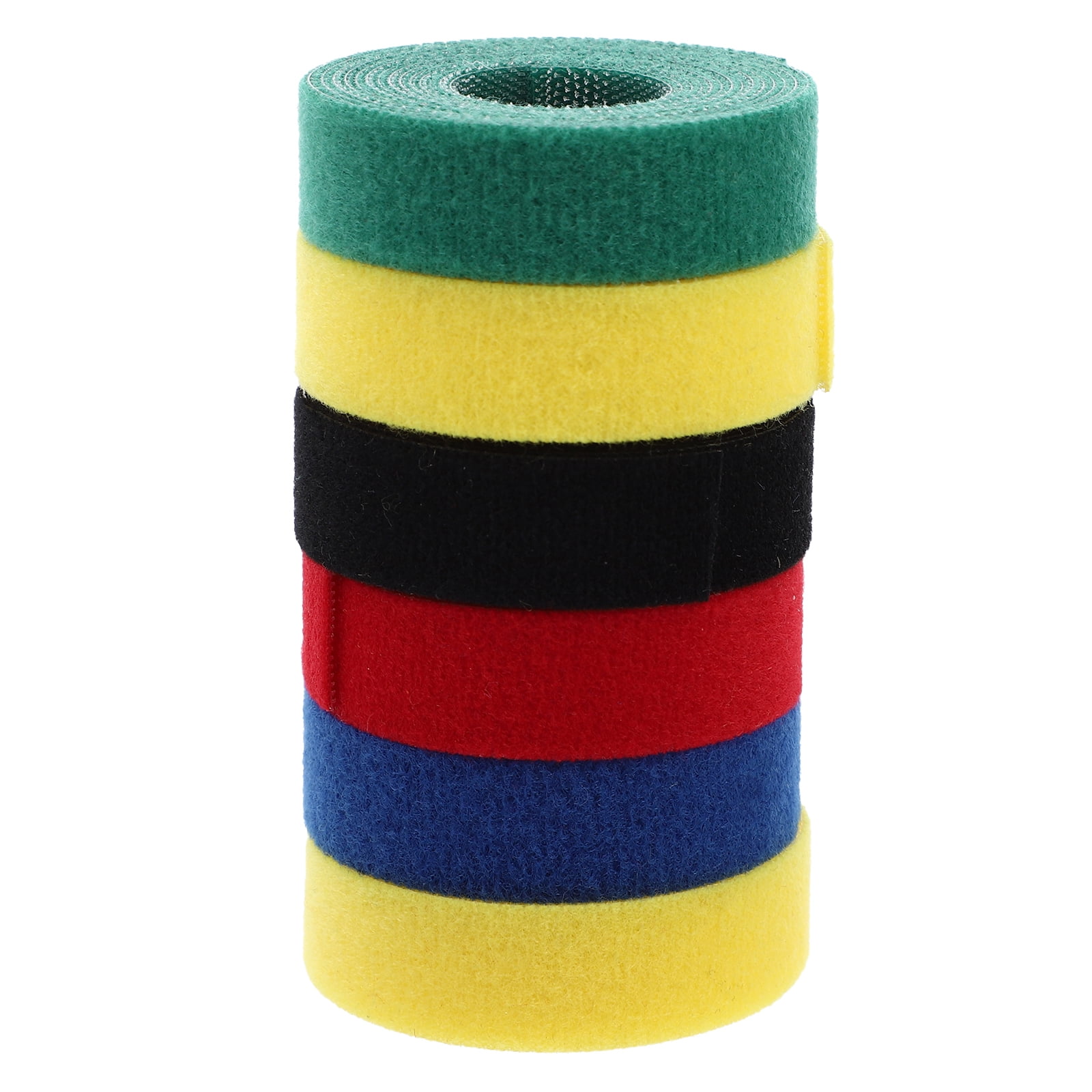 WSTEER 6 Rolls 1.5m Hook and Loop Cable Straps Cable Ropes Cable Strap ...