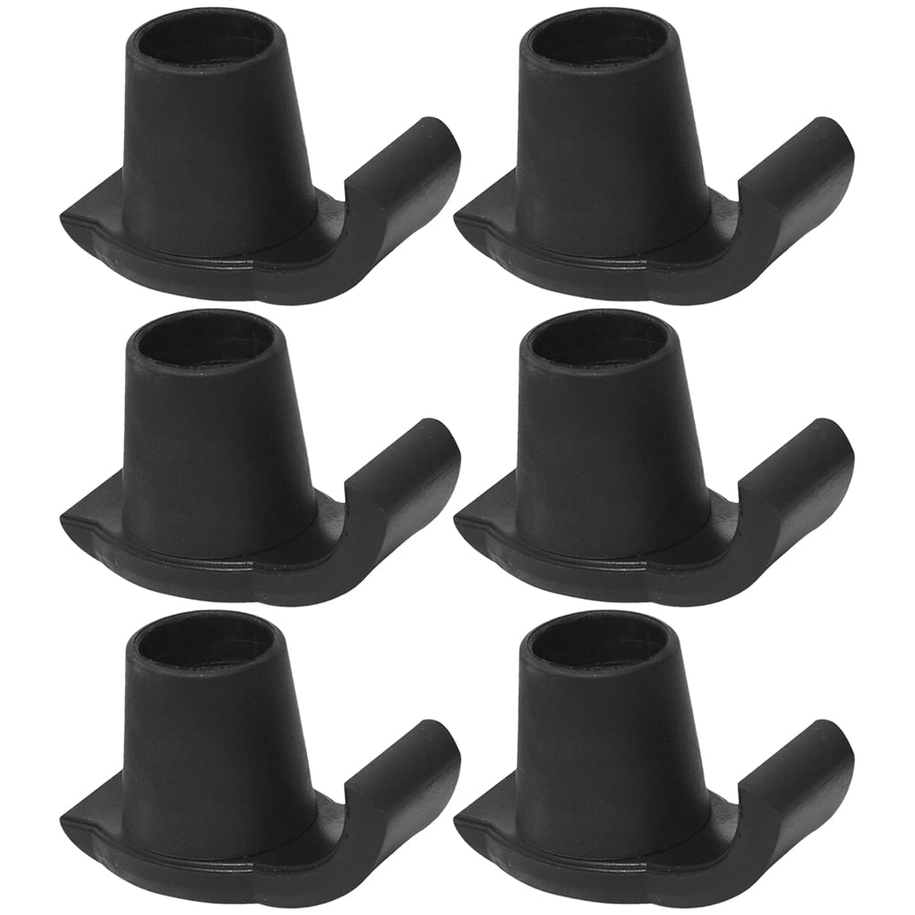 WSTEER 6Pcs Walker Ski Glides Nonstick Walker Feet Glides Walker Skis