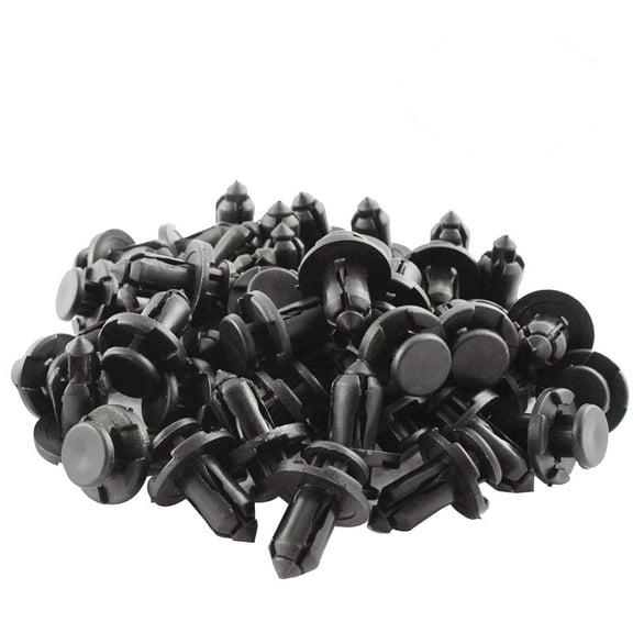 WSTEER 80 Pcs Fastener Clips 10mm 91503-SZ3-003 Push Type Super Strong Bumper Flare Fastener Rivet Clips