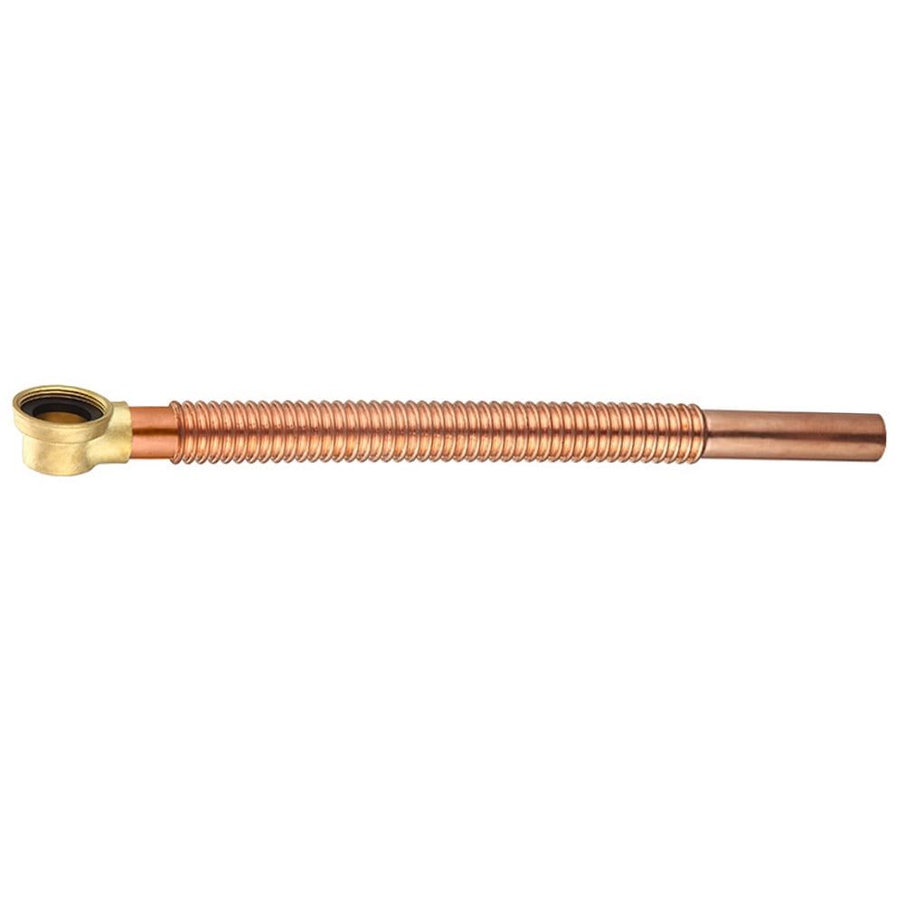WSTEER Bathtub Tub Hose Bathtub Drain Pipe Copper Drain Tubing Draining