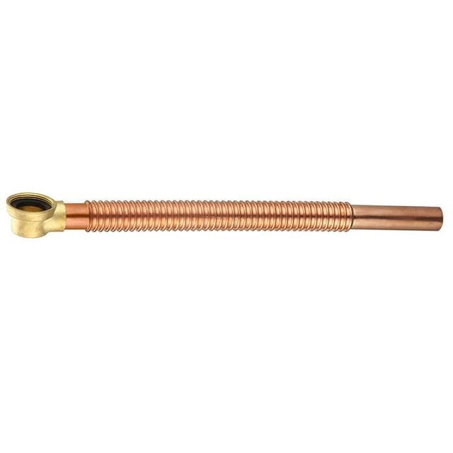 WSTEER Bathtub Tub Hose Bathtub Drain Pipe Copper Drain Tubing Draining