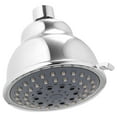 WSTEER Concealed 4 Inch Fixed Shower Head High Pressure Shower Heads 5