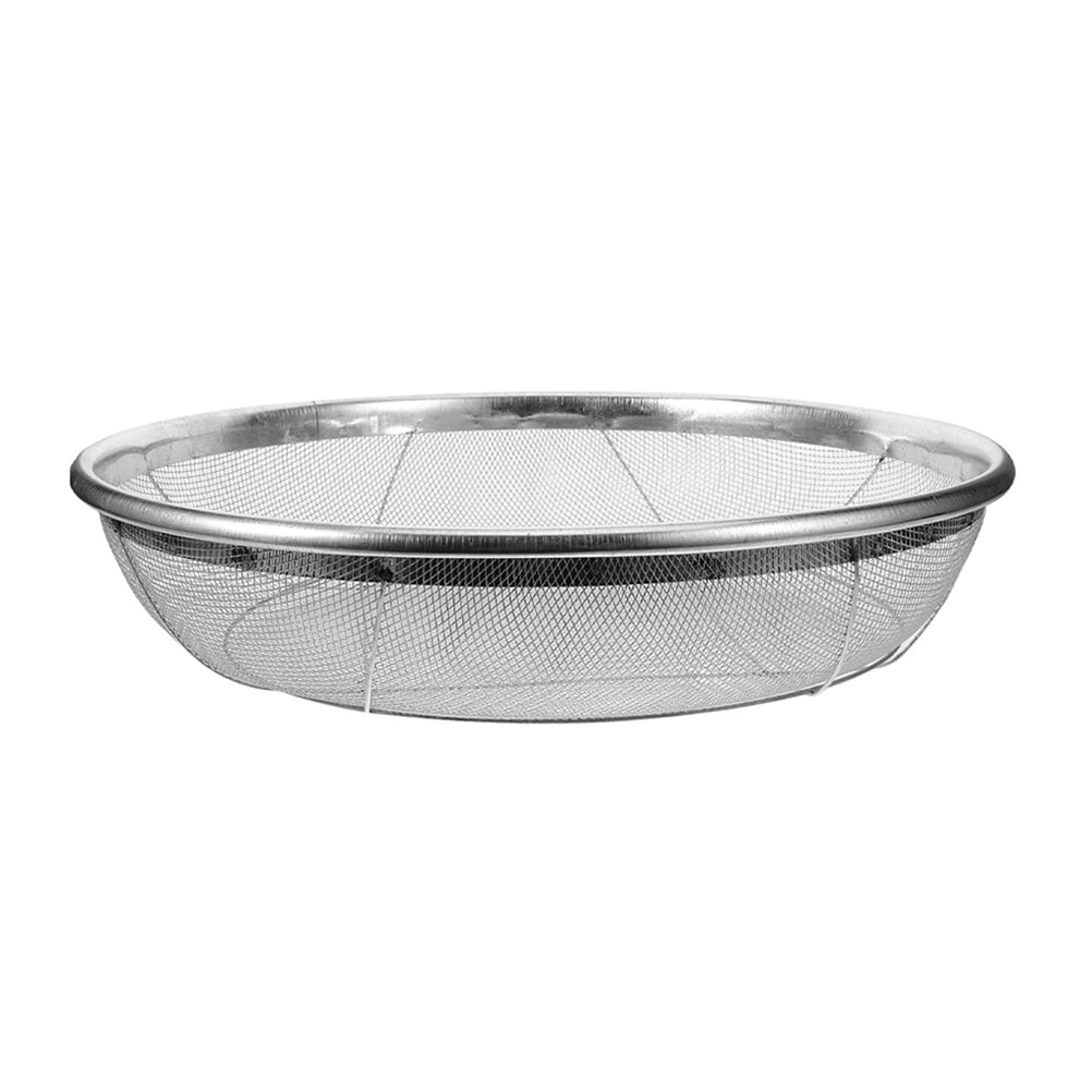 WSTEER Garden Soil Sifter Soil Sifting Pan Stainless Steel Garden Soil