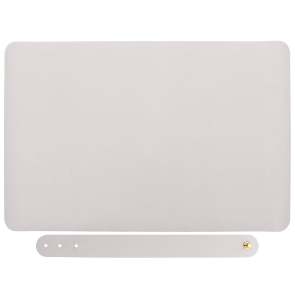 WSTEER Leather Desk Pad Protector Computer Mouse Pad Laptop Desk Pad Nail Table Desk Mat
