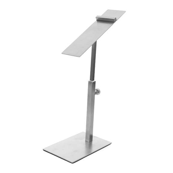 WSTEER Metal Shoe Stand Shoe Holder Adjustable Height Shoe Display Rack Shoe Riser Stand for Shopping Malls