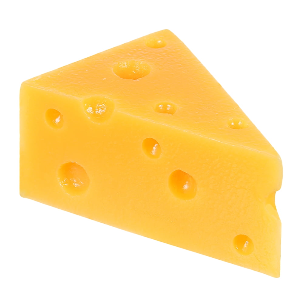 WSTEER Realistic Artificial Cheese Shop Window Display Fake Cheese Prop