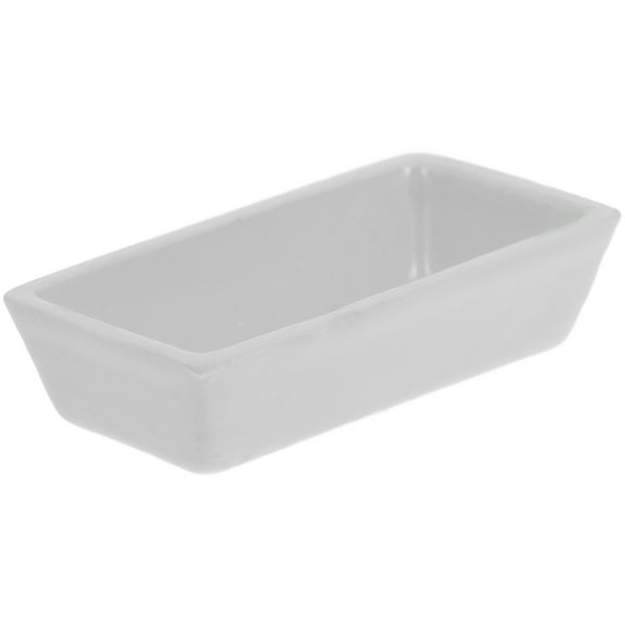 UPGRATOR Set of 6 Ceramic Seasoning Dishes Small Appetizer Plates and Sauce Bowls for Kitchen Condiments and Snacks