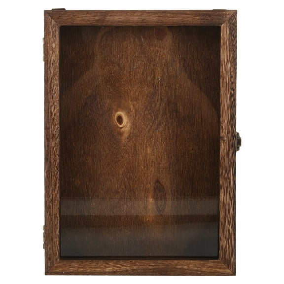 Wood Specimen Display Box Case 1 Set Wooden Display Case for Specimens