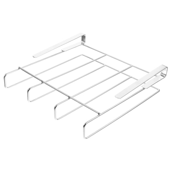 WSTEER Stainless Steel Cutting Board Holder Punching-free Storage Holder for Kitchen