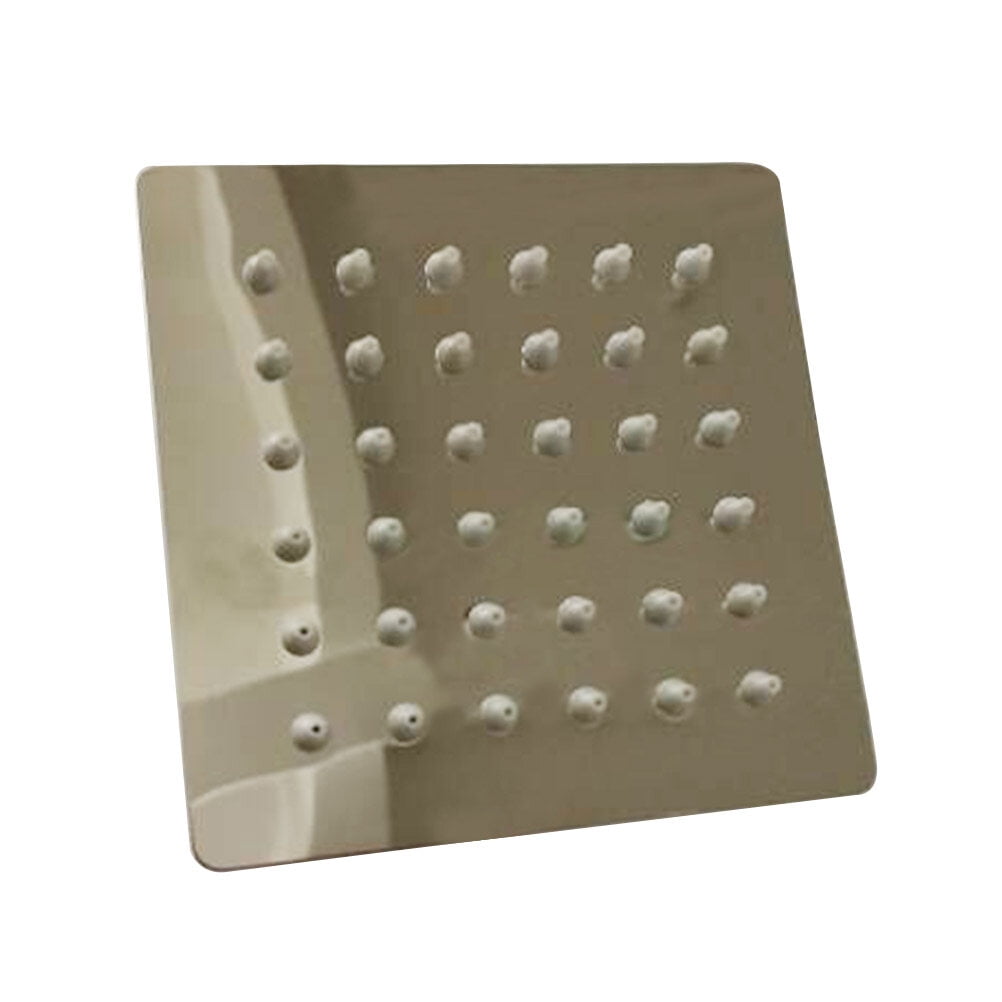 WSTEER Stainless Steel Ultrathin Waterfall Shower Heads Square High