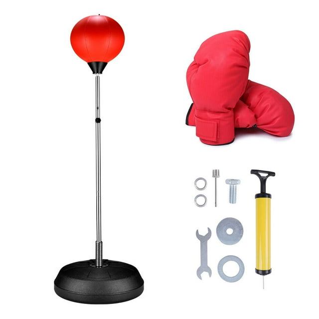 WSYW Boxing Bag Reflex with Adjustable Stand Freestanding Punching