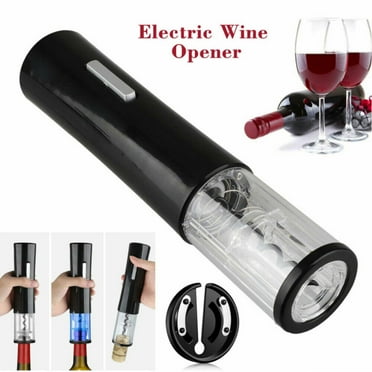 WSYW Electric Wine Opener Automatic Cordless Wine Bottle Opener kit with Foil Cutter