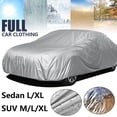 thumbnail image 1 of WSYW Full Car Cover Waterproof All Weather Sedan SUV Protection Snow Dust Resistant for SUV M, 1 of 6