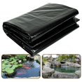 thumbnail image 1 of WSYW Pond Liner 8x10ft 12Mil HDPE Fish Pond Liner Waterproof Garden Lake Fountain Pool Liner, 1 of 8