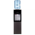 thumbnail image 1 of WSYW Top Loading Water Cooler Dispenser - Hot & Room Temperature Water, Removable Drip Tray & Storage Cabinet, Holds 3 or 5 Gallon Bottles Gray, 1 of 7