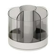 thumbnail image 1 of WSZZL 360 Degree Rotating Pencil Cup, 5.51 Inch Desk Organizer with 6 Compartments, White Plastic Stationery Storage for Office Home Desktop, Multi-Purpose Organizer, 1 of 4
