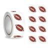 WSZZL 500 Pcs Ball Sports Stickers, Adhesive 1 Inch Decorative Stickers, Perfect for Scrapbooking, Gift Packaging, Crafts and More, Ideal for DIY Enthusiasts and Sports Lovers