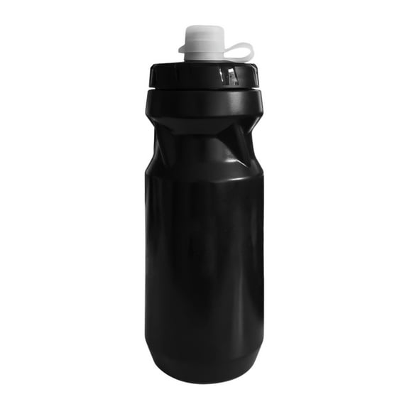 WSZZL 600ml Outdoor Bike Water Bottle with Squeeze Design - Leak-Proof Plastic Water Bottle Holder for Cycling and Outdoor Activities - Durable, Eco-Friendly, Easy to Clean, Non-Slip Grip