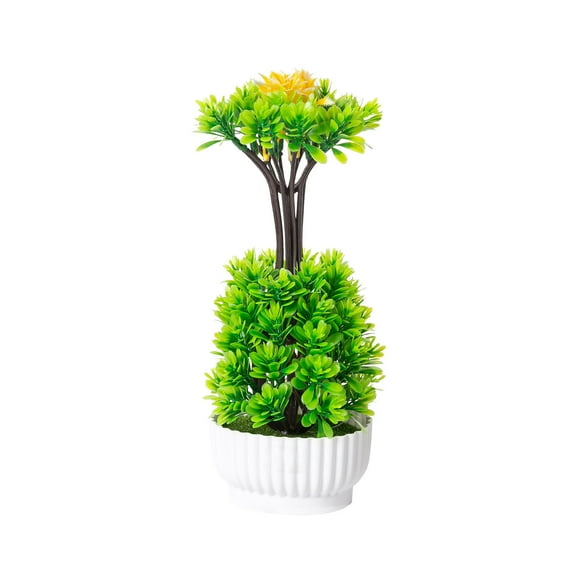 WSZZL Artificial Green Plants, Simulation Potted Plants, Home Decoration, Office Decor, Hotel Lobby Decor, Long Lasting Beauty, Elegant Centerpiece for Any Space