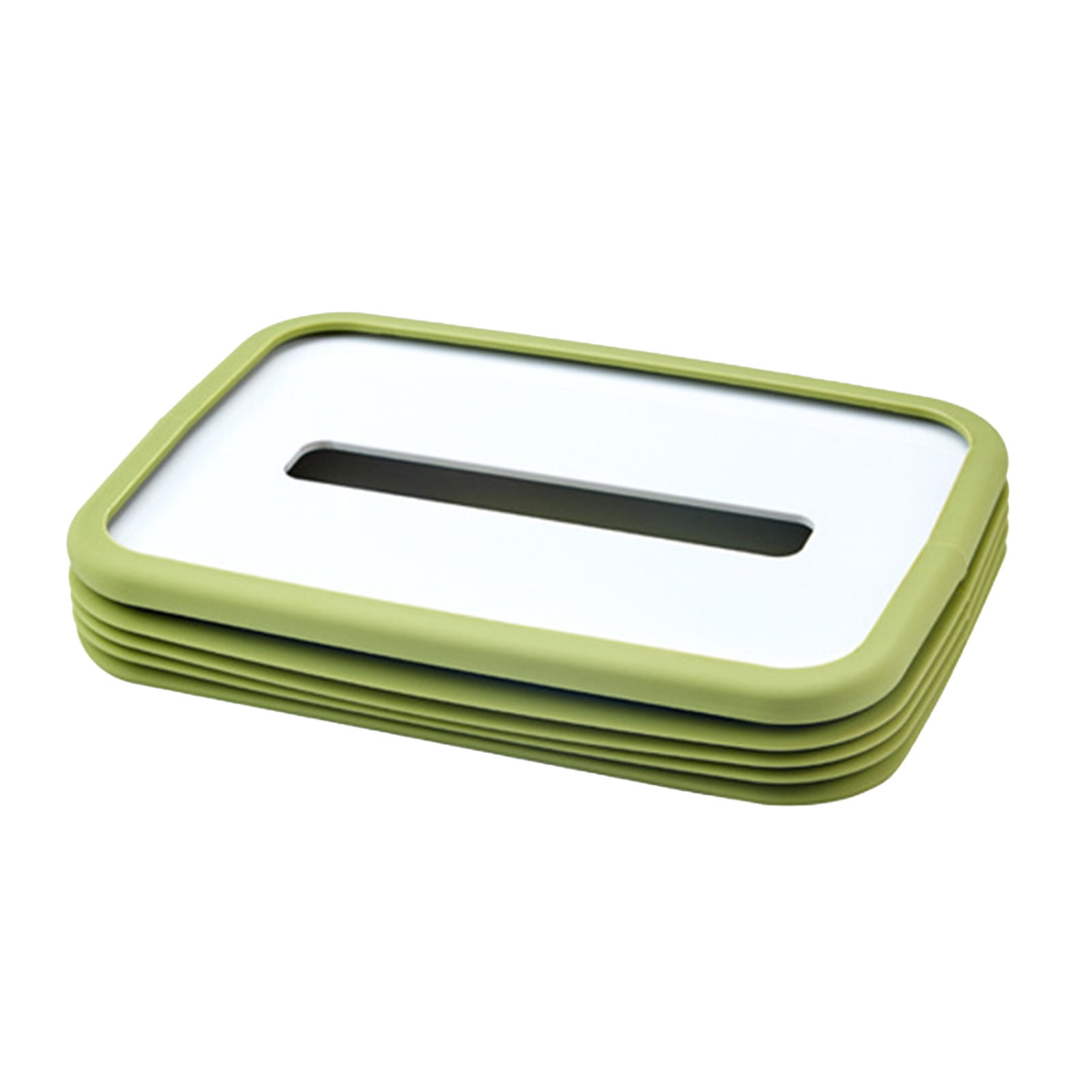 WSZZL Automatic Downward Pressure Tissue Box, Silicone Paper Holder ...
