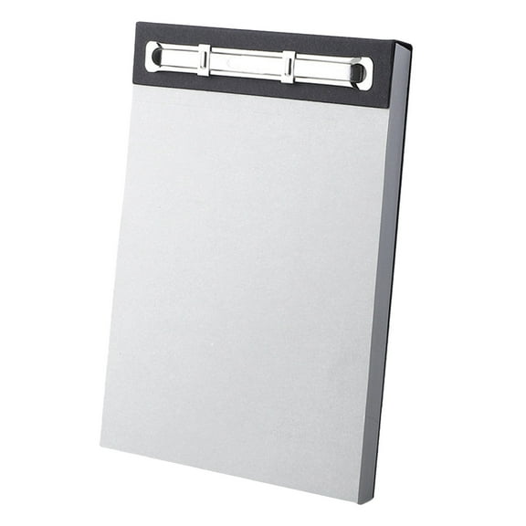 WSZZL Detachable Portable Notebook with Riding Seam Binding, Thickened Kraft Paper Notepad for Notes, Messages, and Office Use – Easy Tear Pages, Metal Clip, 360° Page Turn