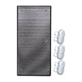 thumbnail image 1 of WSZZL Double Sided Aluminum Foil Insulation Film for Window Sunshade Heat Reflective Glass Sticker with Suction Cups for Room Privacy and Thermal Protection, 1 of 5