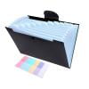 WSZZL Efficient Storage Accordion File Folder, Compact Organizer for Bills and Receipts, Ideal for Home Office and Travel, Versatile Solution for Paperwork Management