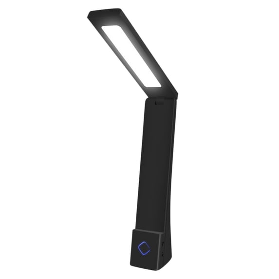 WSZZL Foldable LED Desk Lamp with 3 Lighting Modes, 180° Adjustable Angle, USB Rechargeable 1200mAh Battery, Sensor Control, Portable for Reading Working Travel, Ideal for Lighting