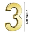 thumbnail image 1 of WSZZL Metal House Numbers, Self-Adhesive Address Numerals, Outdoor Decor, Stylish Home Signage, Easy Install for Mailbox, Door, Lawn, Garden, Fences, Durable Weatherproof Design, 1 of 2