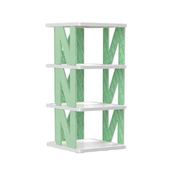 WSZZL Multi-Layer Plastic Shoe Rack - Sturdy and Durable Storage Cabinet for Home, Dormitory, and Small Spaces - Dustproof, Ventilated Design for Organizing Footwear - Easy Assembly