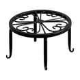 thumbnail image 1 of WSZZL Nordic Style Wrought Iron Flower Rack, Strong Load-Bearing Design for Large Pots, Elevated Ventilation for Healthy Plants, Perfect Indoor Decor for Living Balcony, 1 of 6