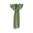 thumbnail image 1 of WSZZL Oversized Velvet Bow for Christmas Tree Decor, High-Density Ribbon Holiday Decoration, Wedding Decoration, Wrinkle-Resistant Design, Perfect for Festive Settings and Gift Wrapping, 1 of 4