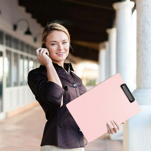 WSZZL Plastic Folder Board, Thickened Document Organizer, Durable Writing Board, Office Supplies, Home Classroom Use, Easy File Management, Eco-Friendly Material