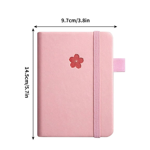 WSZZL Portable Mini Notebook, Thickened Pocket Notepad, Compact Writing Pad, Ideal for Note-taking, Sketching, Journaling, Daily Task Management