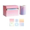 WSZZL Pull-out Adhesive Tearable Notes, Transparent Correction Stickers, Removable Notes for Easy Organizing, Ideal for Highlighting and Annotating, Perfect for Office and Home Use