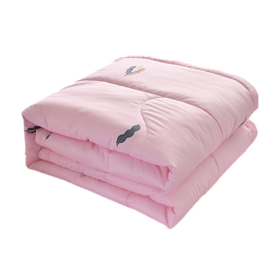 WSZZL Summer Cooling Quilt, Soft Milk Fleece Blanket, Washable Lightweight Comforter, Breathable for Home, Ideal for Sleep and Relaxation