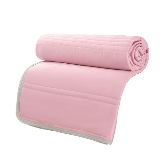 WSZZL Super Soft Cool Feeling Silk Summer Quilt - Air Conditioning Quilt for All Seasons, Double-Sided Duvet with Classic Stitching, Lightweight Polyester Bedding, Ideal for Hot Weather