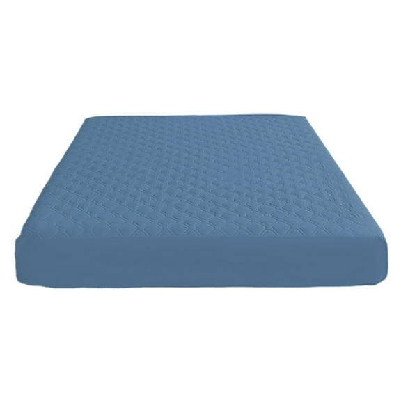 WSZZL Waterproof Fitted Bed Sheet, Non-slip Mattress Protector, Soft Polyester, Durable Bed Cover, Ideal for Home, Great for Sleeping Naked, Easy to Clean