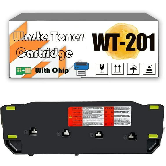 WT-201 WT201 Waste Toner Bottle Compatible for Canon C250 C350 C1320 C1335 MF810C C820C C356 II C356P II C256i II C356iF III C256i C356P III Printers, High Yield 30, 000 Pages