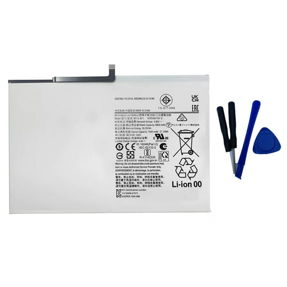 WT-S-W11 Replacement Battery for Galaxy Tab A9+ 11 Inch SM-X210 X215 X216 X218U (3.85V, 6820mAh/26.25Wh)