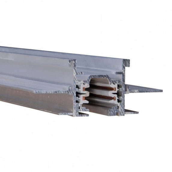 WT12-PT-WAC Lighting-Accessory-120V 2-Circuit Track-1.38 Inches Wide by 1.31 Inches High-Platinum Finish