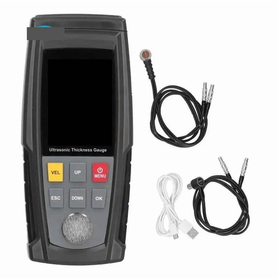 WT130A Digital Ultrasonic Thickness Gauge Meter Tester With Box For Metal Glass Width Measuring Instruments Tools